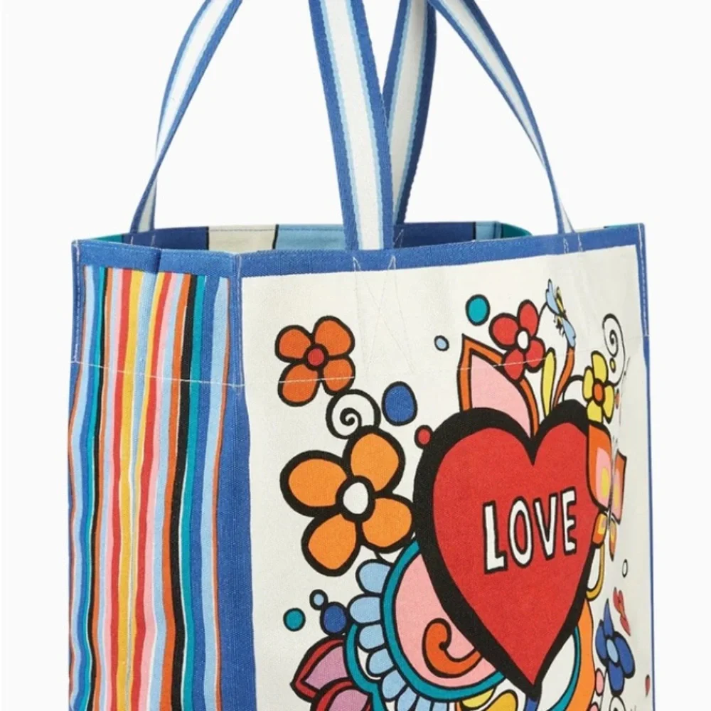 Brighton Multicolor LOVE Graphic Tote